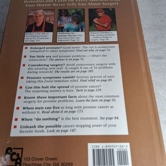 The Prostate Answer Book: Remedies & Cures & What Your Dr. Never Tells You. - Picture 2 of 11